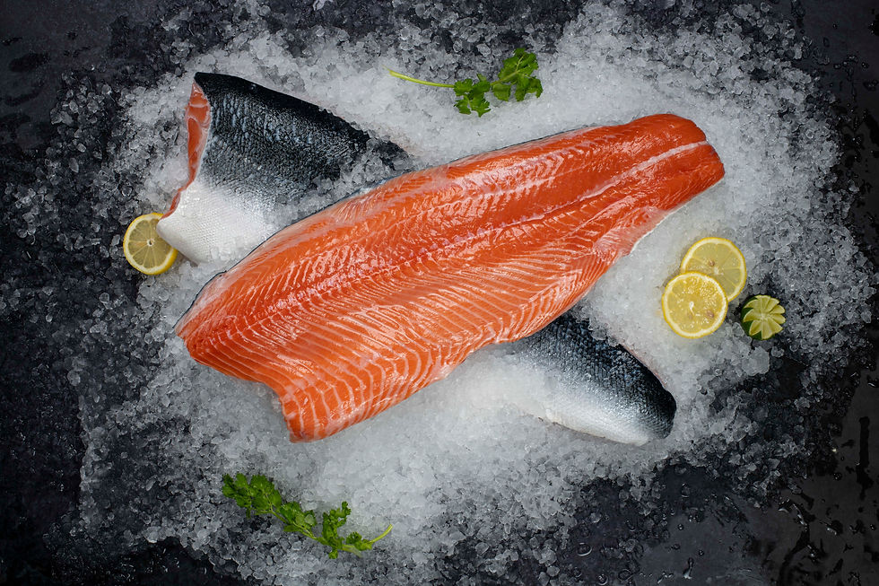 Zalmfilet met Vel | Noors