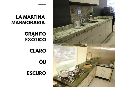Enquete Granito Exótico Claro ou Escuro