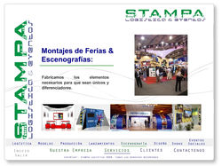 Diseño website STAMPA LOGISTICA