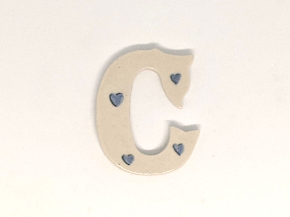Thumbnail: Ceramic Letter