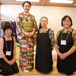 銘仙を着て街歩き~のほほん着物散歩♪