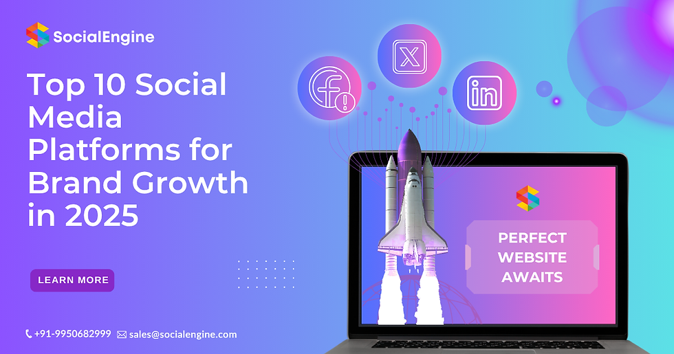Top 10 Social Media Platforms for Brand Growth in 2025