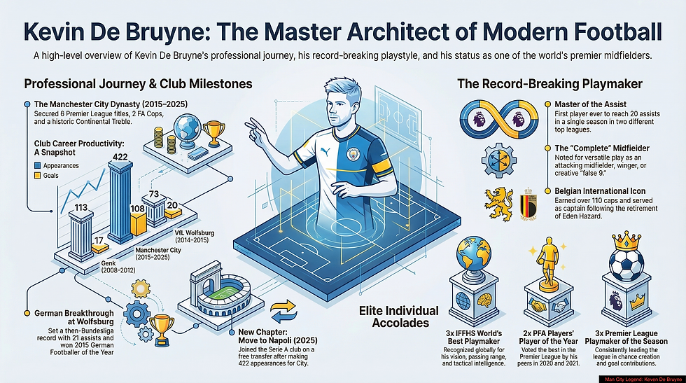 Kevin De Bruyne: The Master Architect of Modern Football