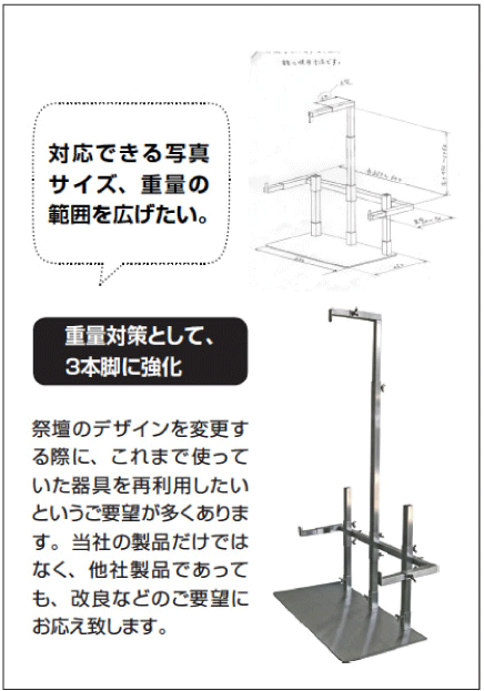 什器の強化