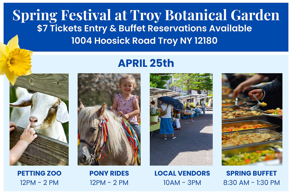 Spring Festival at Troy Botanical Garden