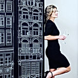 Amsterdam Print met Anne wijn