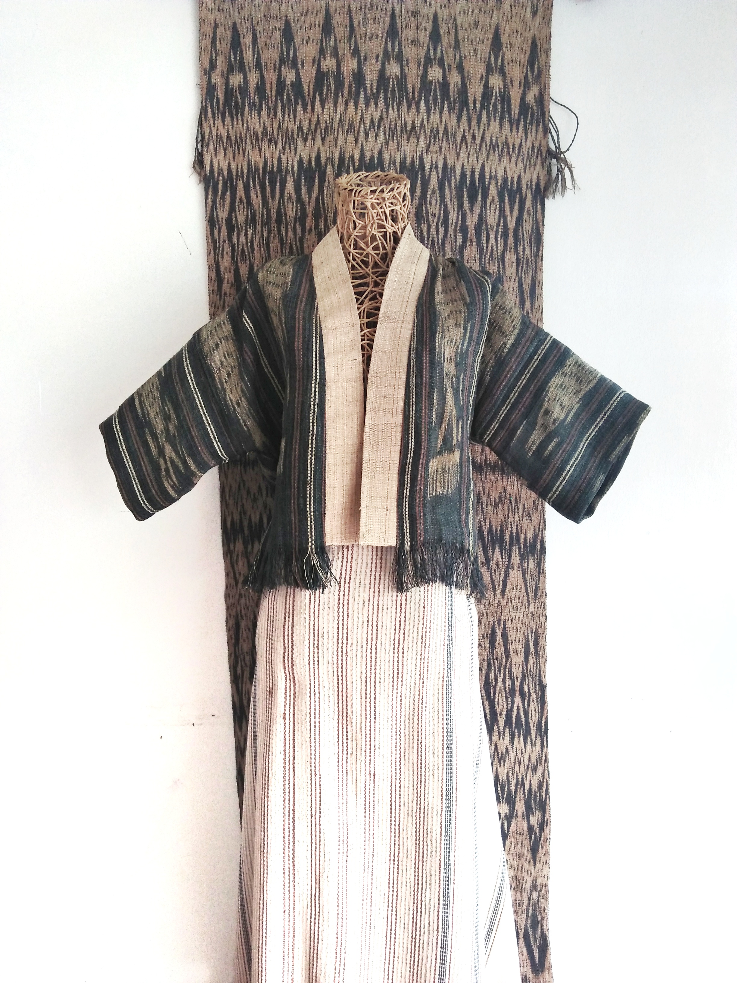 Ikat Short Blazer