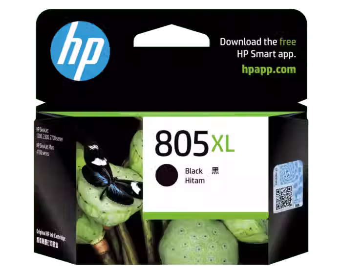 HP 805XL High Yield Black Original Ink Cartridge