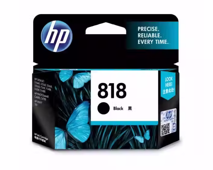HP 818 Black Original Ink Cartridge