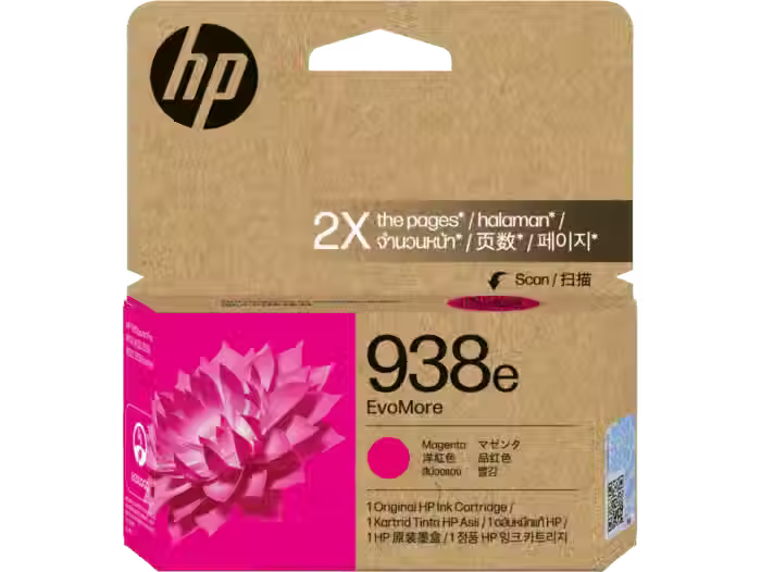 HP 938e EvoMore Magenta Original Ink Cartridge