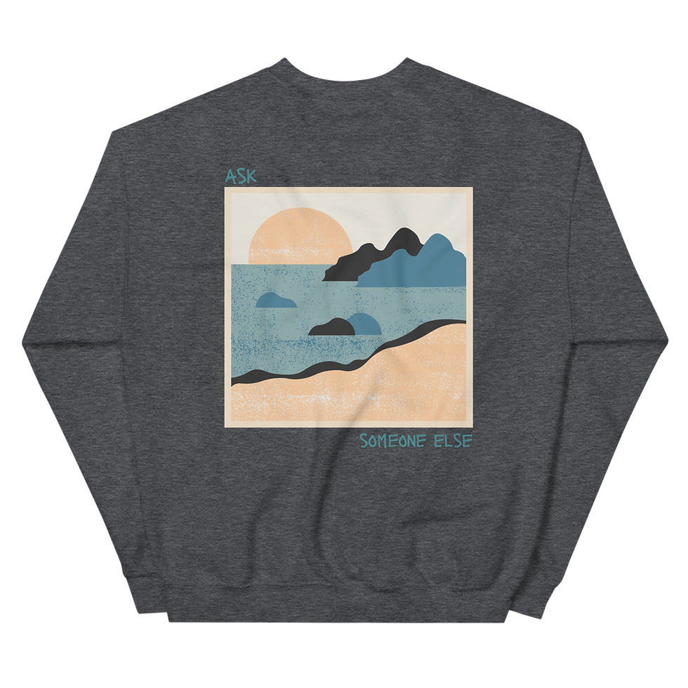 Thumbnail: off duty | unisex crewneck