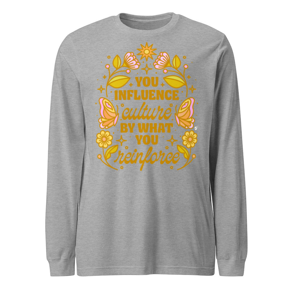 Thumbnail: influence culture | unisex colorful long sleeve