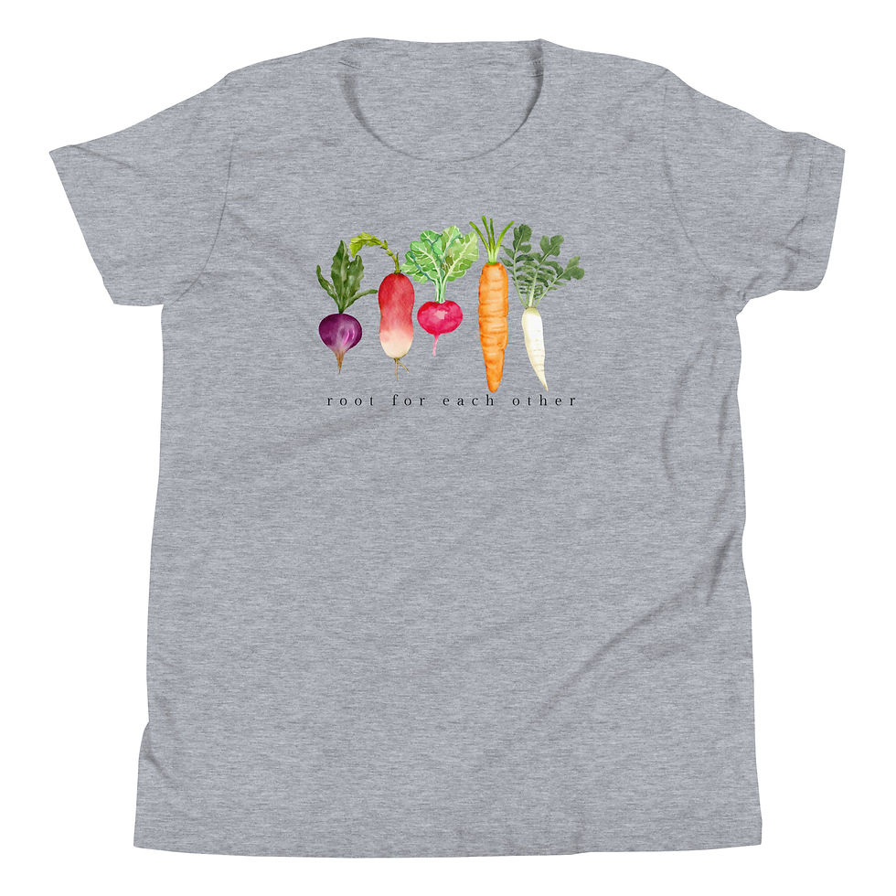Thumbnail: root for each other | unisex kids t-shirt