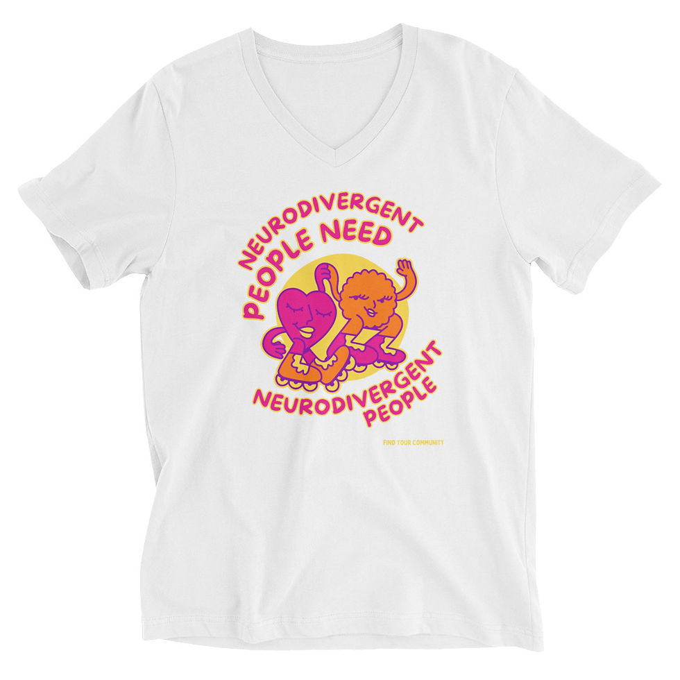 Thumbnail: neurodivergent people | v-neck