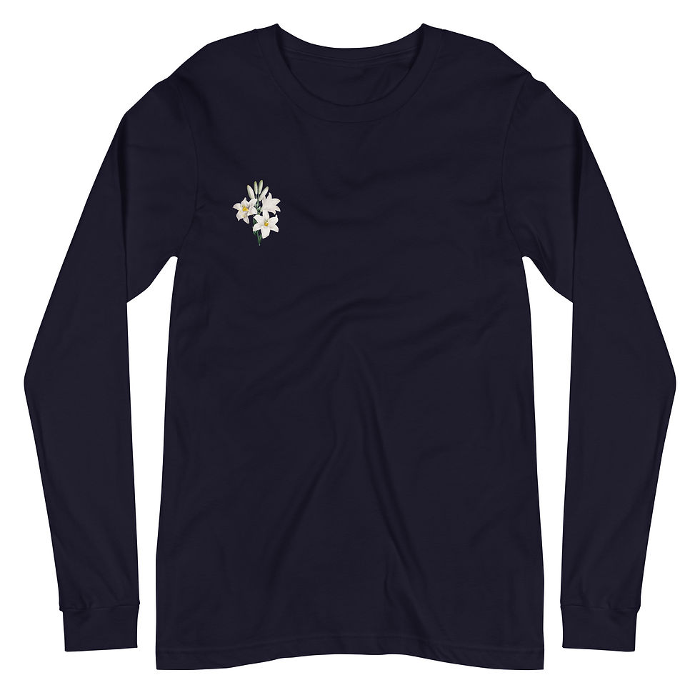 Thumbnail: flowers | unisex long sleeve tee