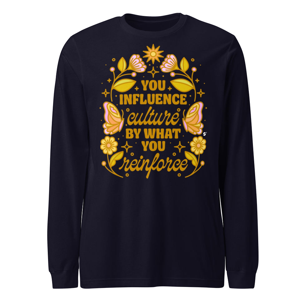 Thumbnail: influence culture | unisex colorful long sleeve