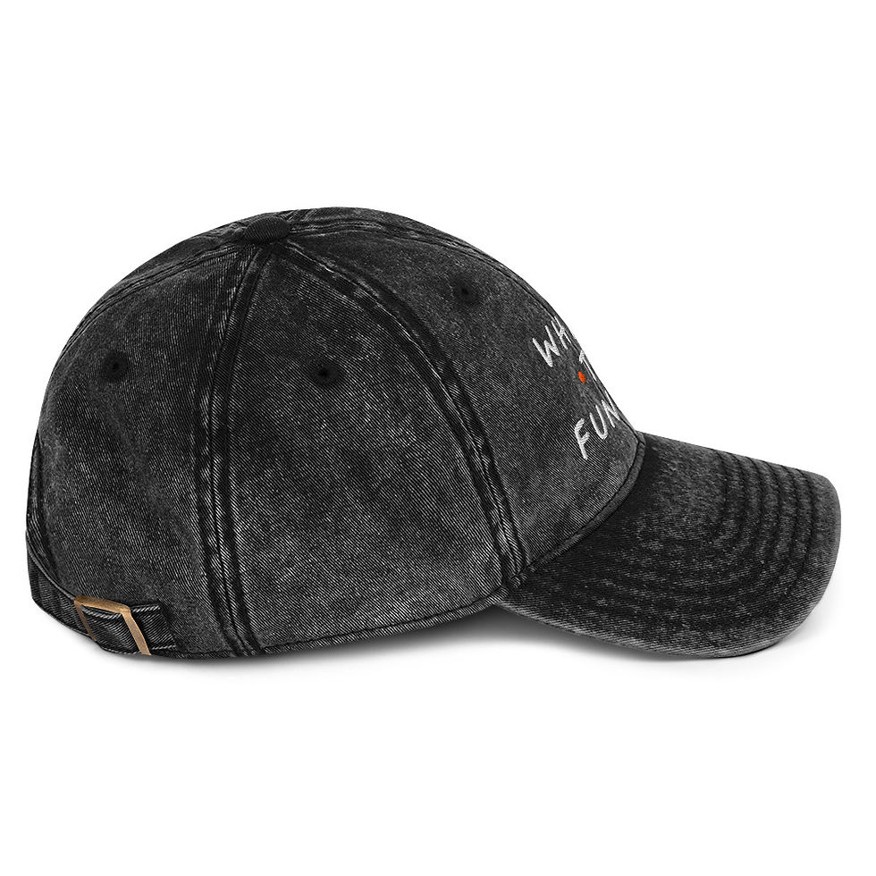 Thumbnail: what's the function | vintage wash dad cap
