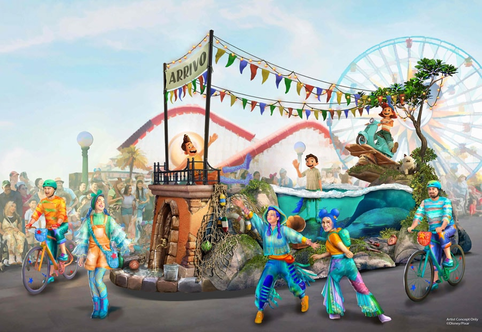 Better Together: A Pixar Pals Celebration!’ Parade at Disney California Adventure Park