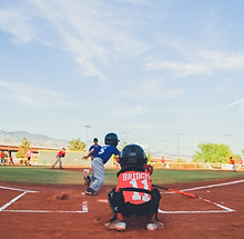 Little League Baseball Game