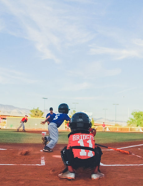 Little League Baseball Game