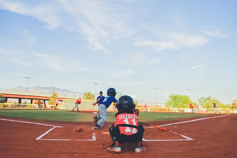 Little League Baseball Game