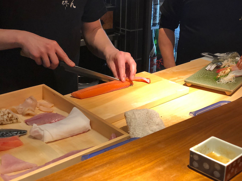 イチョウの木のまな板