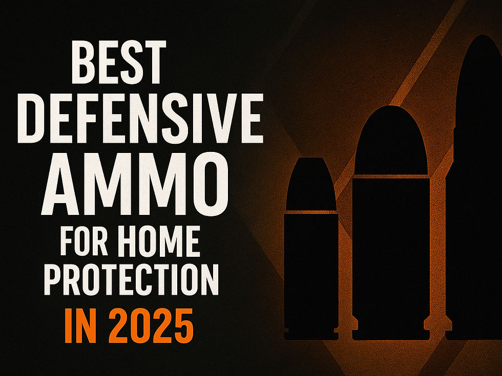 The Best Defensive Ammo for Home Protection in 2025