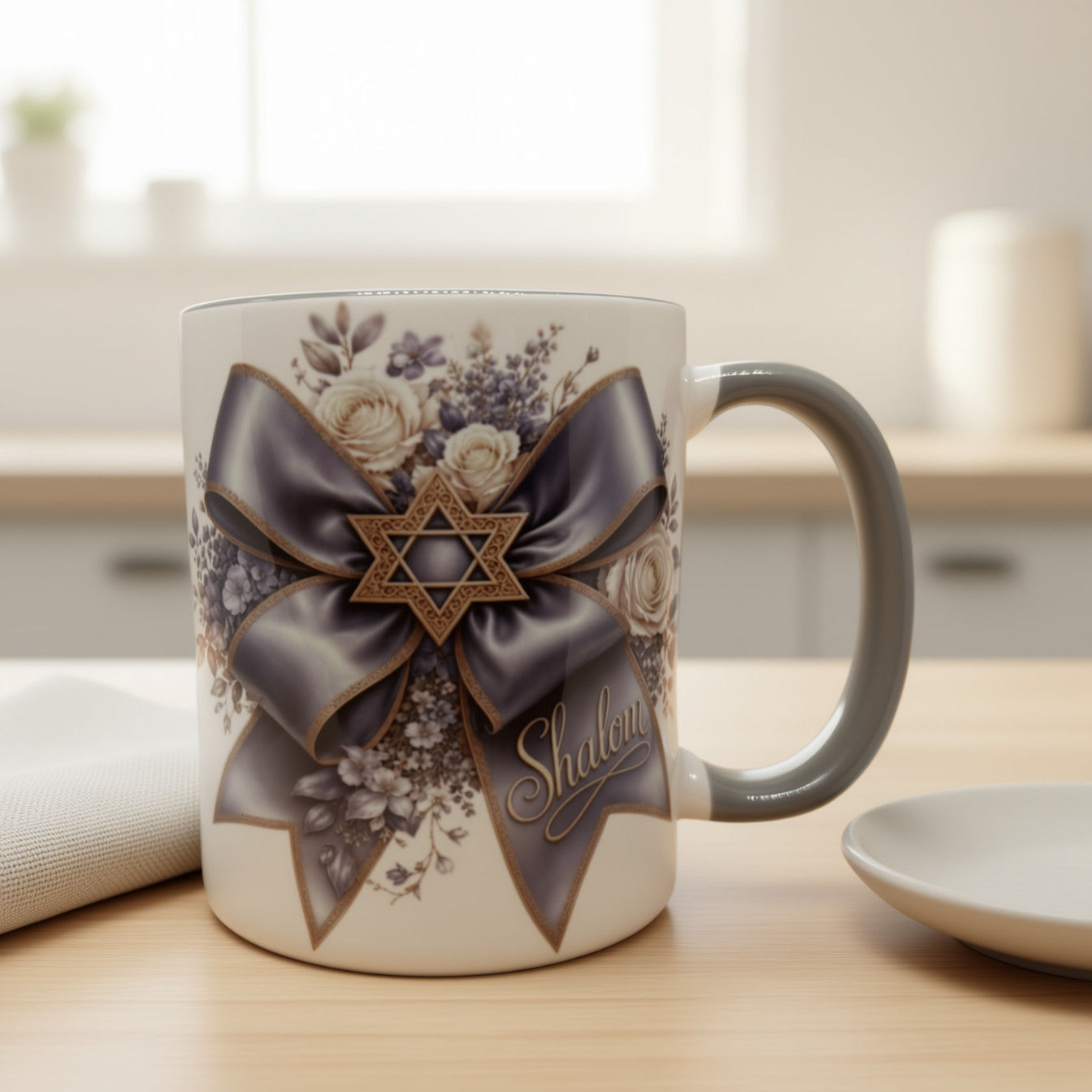 Shalom Bow Mug