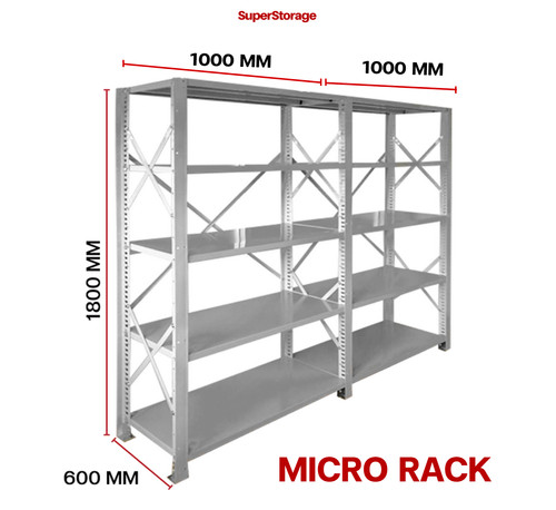 ชั้นวางของ Micro Rack (ชุดต้น+ชุดต่อ) | Superstorage