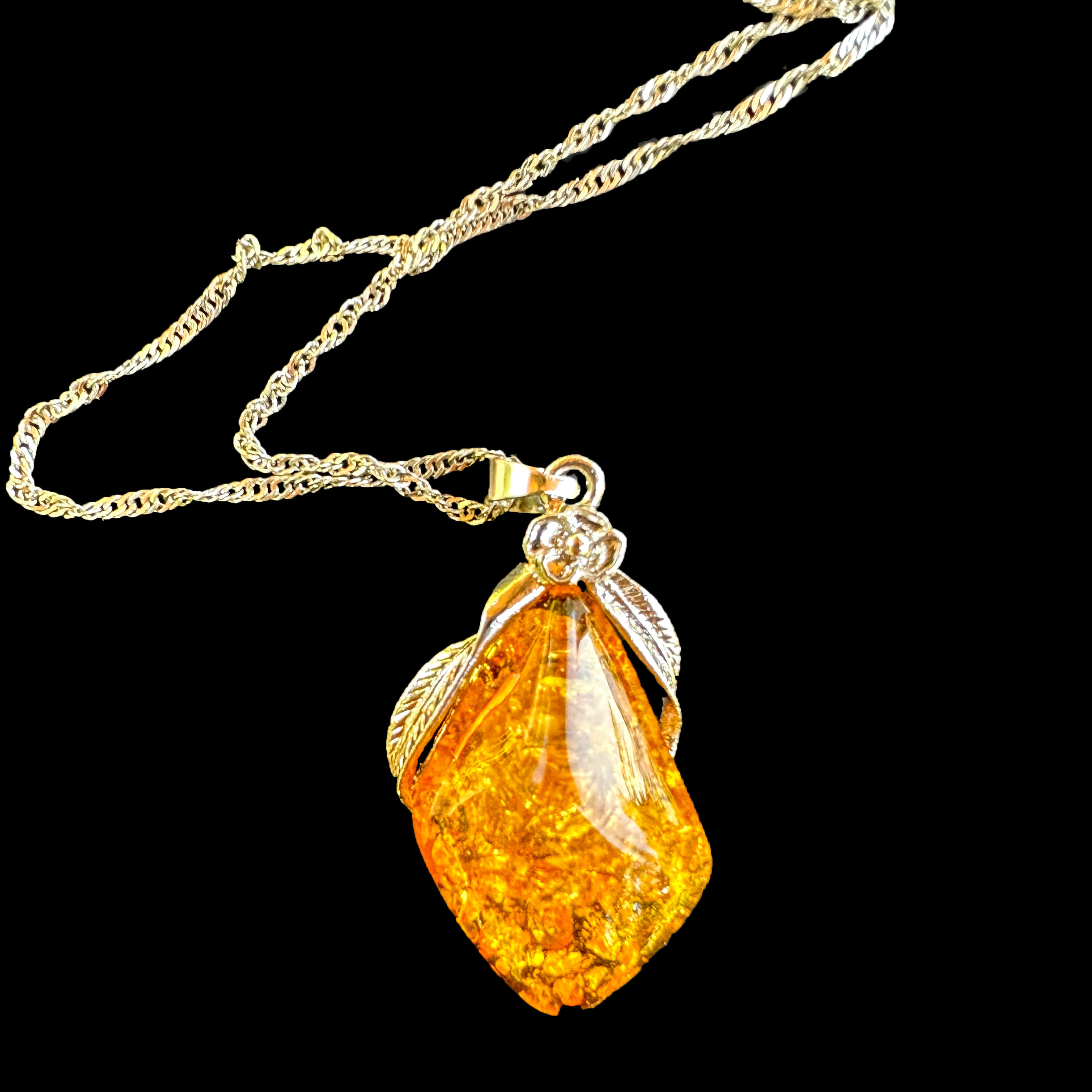 Enchanted Copal Amber Pendant