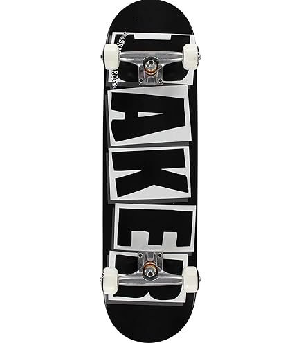 Brand Logo White/ Black Complete  8.5