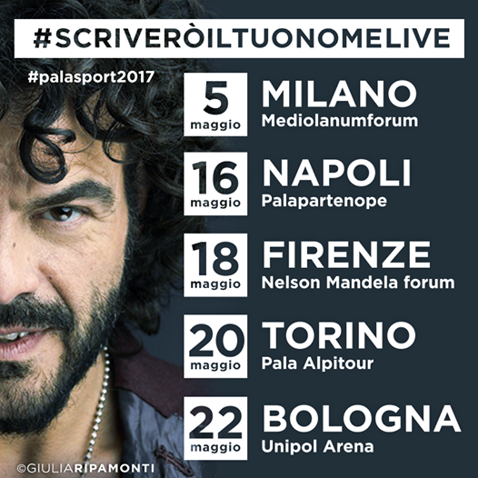 ELODIE, CARBONI E PANARIELLO SPECIAL GUEST NEL TOUR DI RENGA