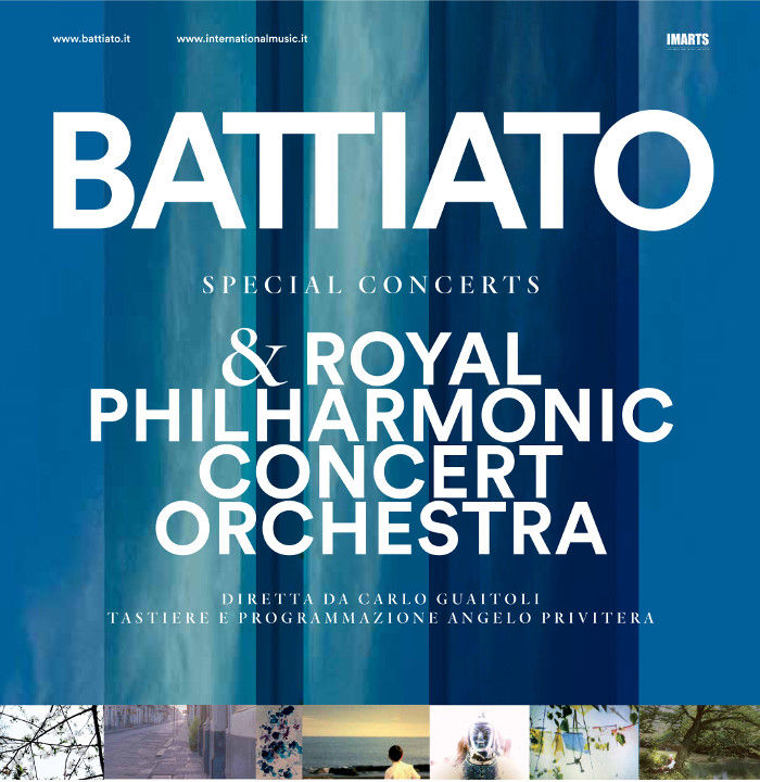 Date live FRANCO BATTIATO con la Royal Philharmonic Concert Orchestra