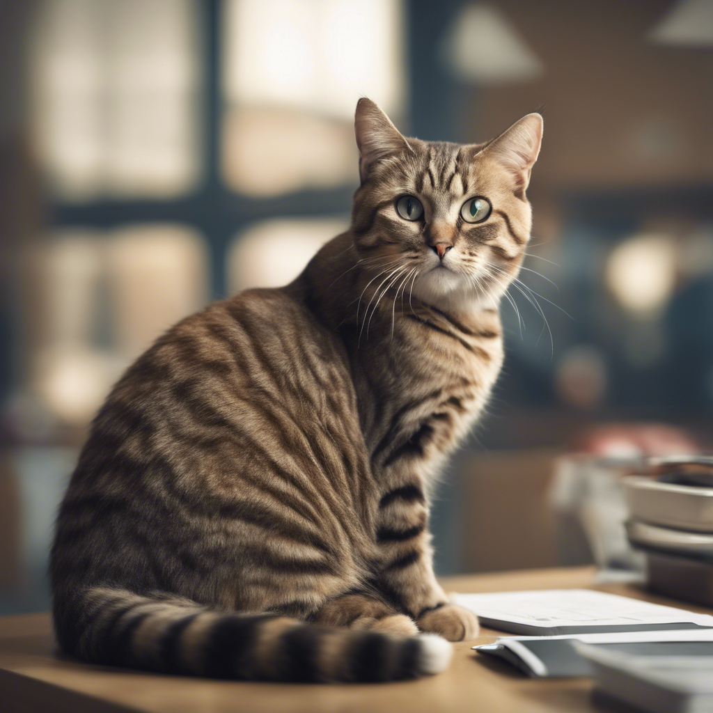 Cat with Vet