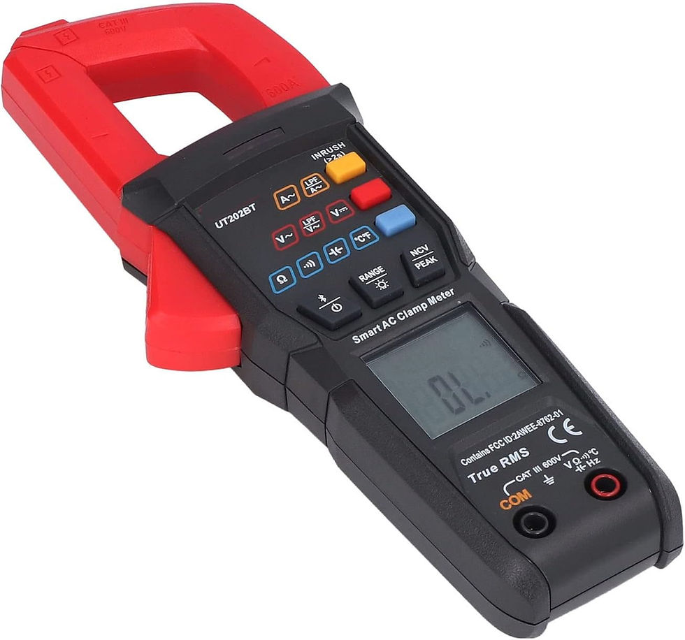 Miniatura: Pinza Voltiamperimétrica Digital Bluetooth UNI-T UT202BT True RMS