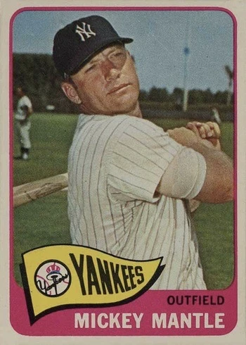 1965 Topps Mickey Mantle #350
