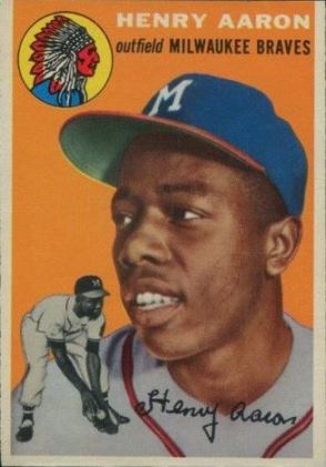 1954 Topps Hank Aaron Rookie