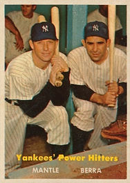 1957 Topps Yankees Power Hitter #407