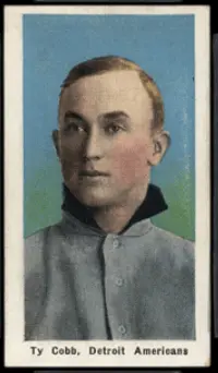 1911 M116 Ty Cobb baseball card
