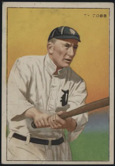 t227 Ty Cobb Baseball Card