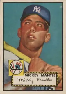 1952 Topps Mickey Mantle