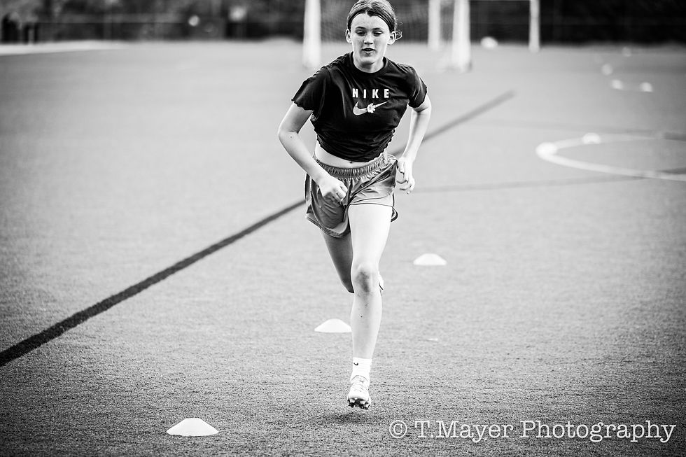 One of Pittsburgh's best athletes at Speed and Agility training with Pittsburgh's premier training program Earn the Edge Performance.