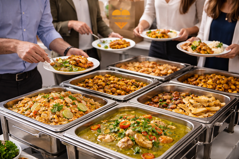 Buffet thaï traiteur thongbai thai food