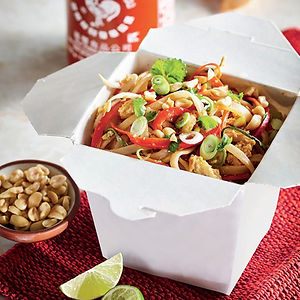 N°129 Pad thaï BOX Poulet & Boisson 11h à 14h