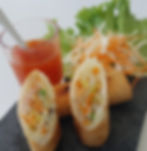 N°15 Rouleaux de printemps aux crevettes 2 pièces