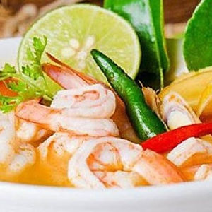 N°01 Entrée soupe de crevette citronnelle (Tom Yam Kung)