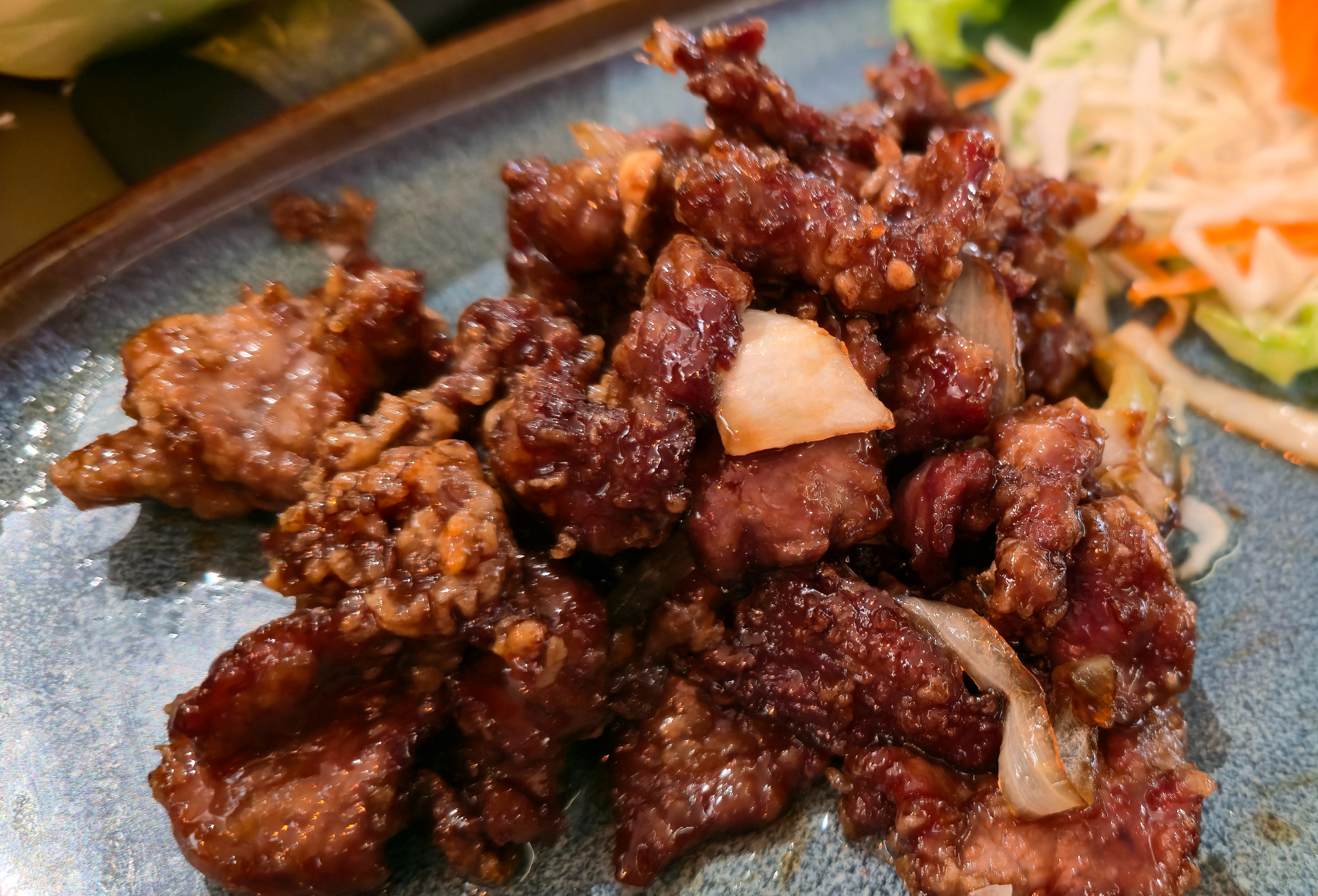 Arranged Food and Objects