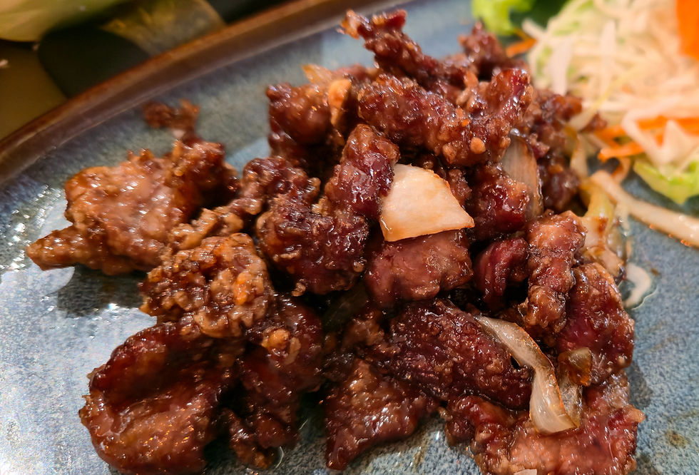 Arranged Food and Objects