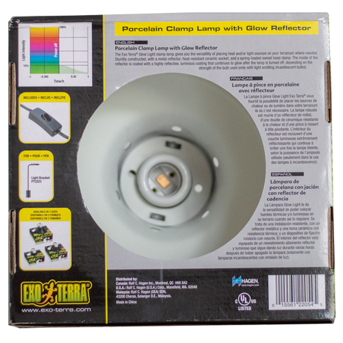 Wärmelampe Terrarium Exo Terra Glow Light Porzellan Nachleuchtender Reflektor Exo Terra Glow Light Kaufen