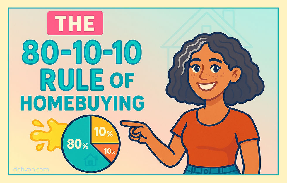 The 80-10-10 Rule of Homebuying